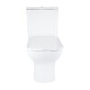 Унітаз підлоговий Qtap Aries Rimless безобідковий з сидінням Soft-close WHITE QT03228302W