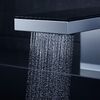 Змішувач для умивальника AXOR MyEdition 221 зі стіни, Chrome Black Glass (47060600)