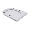 Унітаз підлоговий Qtap Swan Ultra Quiet з сидінням Soft-close 640x360x835 мм QT16222182TW White