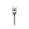 Комплект Qtap Owl: Раковина накладна кругла 400х400х155 мм White + Донний клапан PU02