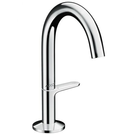 Змішувач для умивальника AXOR ONE Select 140 з донним клапаном push-open, хром (48010000)
