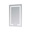 Дзеркало Lidz Kubis (KU2) 500х800 з LED-підсвічуванням Touch, з антизапотіванням, з димером, рег. яскравості LD78LF936508048448