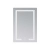Дзеркало Lidz Kubis (KU2) 600х800 з LED-підсвічуванням Touch, з антизапотіванням, з димером, рег. яскравості LD78LF937608048449
