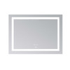 Дзеркало Lidz Kubis (KU1) 900х700 з LED-підсвічуванням Touch, з антизапотіванням, з димером, рег. яскравості LD78LF904907048451