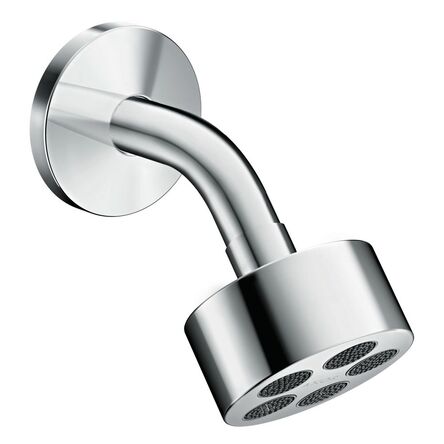 Верхній душ AXOR One 75 1jet EcoSmart з власником, хром (48490000)