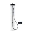 Душова система AXOR One Showerpipe 280 1jet прихованого монтажу, Matt Black (48790670)