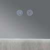 Дзеркало Qtap Taurus (TA2) 800?600 мм з LED-підсвічуванням Touch, з антизапотіванням, з димером, рег. темп. кольору (3000-6500K) QTTAU8006004895