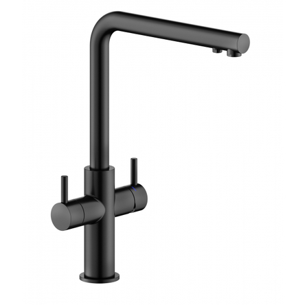 Nobili Змішувач для кухні з функцією фільтрації води Velvet Black AQ93823-3VBM