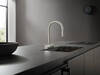 Hansgrohe AQUNO SELECT M81 змiшувач для кухнi, одноважiльний 170, з витяжним виливом, 3jet, sBox, нержавiюча сталь - 73831800