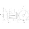 Насос вiдцентровий CM 1C 2,2 кВт Saer (8 м3/год, 59 м) однофазний