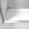 душова кабіна Rea Hermes Safe Glass 90x120 безпечне скло, прозоре (REA-K7418)