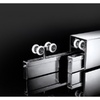 душова кабіна Rea Hermes Safe Glass 90x120 безпечне скло, прозоре (REA-K7418)