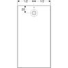 Душовий піддон Geberit Olona прямокутний 140x80x4см, білий/матовий (550.768.00.1)