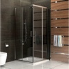 душова кабіна Rea Vento 80x80 безпечне скло, прозоре (REA-K0912)