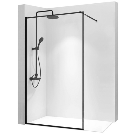 душевая стенка Rea Bler 110 безопасное стекло, прозрачное (REA-K7630)