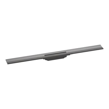 Верхня частина зливу для душу Hansgrohe RainDrain Flex для каналу (пристінний) 90 см, Brushed Black (56052340)