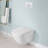 Підвісний унітаз з кришкою Villeroy&Boch Subway 2.0 CeramicPlus, Stone White (5614R0RW/8M42S1RW)