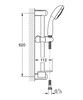 Grohe Tempesta New Душевой набор 600 мм - 27927000