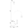 Змішувач для кухні Globus Lux Lazer GLLR-0203SA-K15