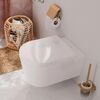 Унітаз підвісний з кришкою Hansgrohe EluPura S 540 rimless безободковий, білий (60193450_60148450)