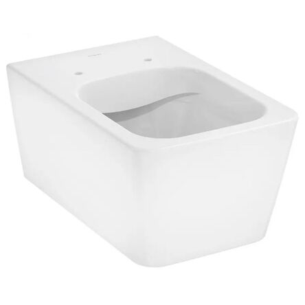 Унітаз підвісний з кришкою Hansgrohe EluPura Q 540 безободковий, білий (60194450_60150450)