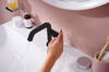 Hansgrohe TECTURIS S змішувач для умивальника 110, одноважільний, CoolStart, push-open, колір чорний матовий - 73320670