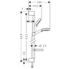 Hansgrohe Logis Loop Набір змішувачів для ванни, умивальник 100 (71151000+71244000+26553400) - 1062019