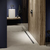 Профіль дренажний TECE Drainprofile, 800 мм, нерж. сталь, Brushed Black Chrome (670801)