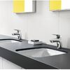 Змішувач для умивальника Hansgrohe Logis 70 LowFlow з донним клапаном, хром (71078000)