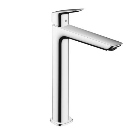 Змішувач для умивальника Hansgrohe Logis 240 Fine без донного клапана, хром (71258000)