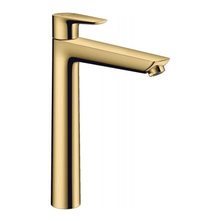Змішувач на умивальник Hansgrohe Talis E 240 з донним клапаном, золото (71716990)
