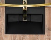 умывальник Rea Goya 37x50 black mat (REA-U8778)