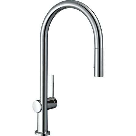 Кухонний змішувач Hansgrohe Talis M54 210 2jet з витяжним виливом, хром (72800000)