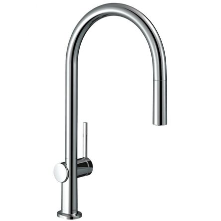 Кухонний змішувач Hansgrohe Talis 210 1jet з витяжним виливом, хром (72802000)