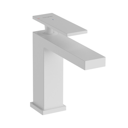 Змішувач Hansgrohe Tecturis E 110 для умивальника без донного клапана, Matt White (73011700)