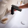 Змішувач для умивальника Hansgrohe Tecturis E 110 CoolStart, Matt Black (73014670)