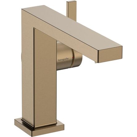 Змішувач для умивальника Hansgrohe Tecturis E 110 Fine CoolStart, Brushed Bronze (73020140)