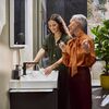 Змішувач для умивальника Hansgrohe Tecturis E 110 Fine CoolStart з донним клапаном pop-up, бронза (73023140)