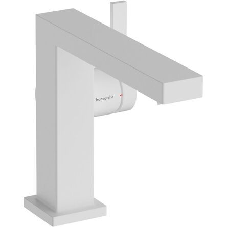 Змішувач для умивальника Hansgrohe Tecturis E 110 Fine CoolStart із донним клапаном pop-up, Matt White (73023700)