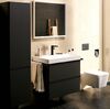Змішувач Hansgrohe Tecturis E 150 Fine CoolStart для умивальника без донного клапана, Matt Black (73041670)