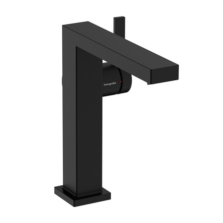 Змішувач Hansgrohe Tecturis E 150 Fine CoolStart для умивальника без донного клапана, Matt Black (73041670)
