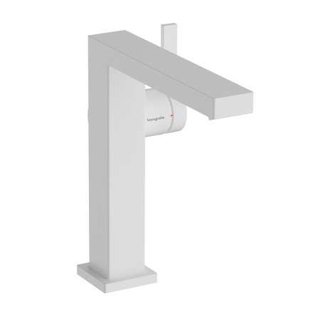 Змішувач для умивальника Hansgrohe Tecturis E 150 Fine CoolStart без донного клапана, Matt White (73041700)