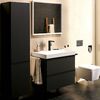 Змішувач для умивальника Hansgrohe Tecturis E 240 Fine CoolStart без донного клапана, Brushed Bronze (73072140)