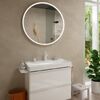 Змішувач для раковини Hansgrohe Tecturis S EcoSmart+ без зливного гарнітуру, білий матовий (73311700)