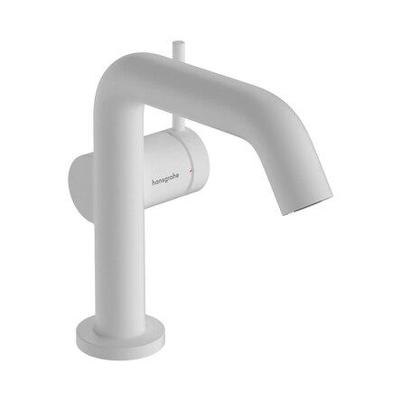 Змішувач для умивальника Hansgrohe Tecturis S 110 Fine CoolStart, Matt White (73321700)