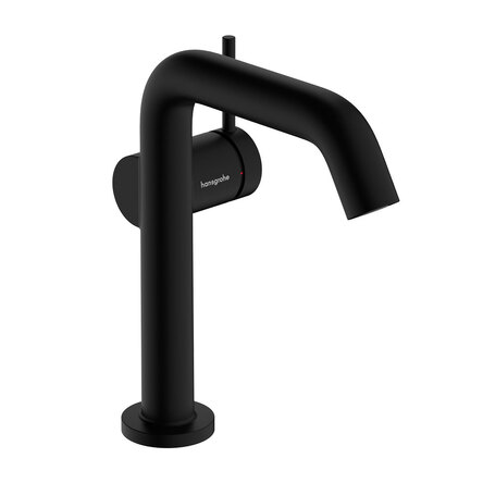 Змішувач Hansgrohe Tecturis S 150 Fine CoolStart для умивальника без донного клапана, Matt Black (73341670)