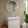 Змішувач для умивальника Hansgrohe Tecturis S 150 Fine CoolStart без донного клапана, Matt White (73341700)