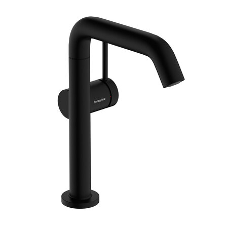 Змішувач Hansgrohe Tecturis S 210 Fine CoolStart для умивальника, поворотний вилив, Matt Black (73360670)