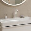 Змішувач для умивальника Hansgrohe Tecturis S 210 Fine CoolStart, поворотний вилив, Matt White (73360700)