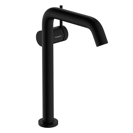 Змішувач Hansgrohe Tecturis S 240 Fine CoolStart для умивальника без донного клапана, Matt Black (73372670)